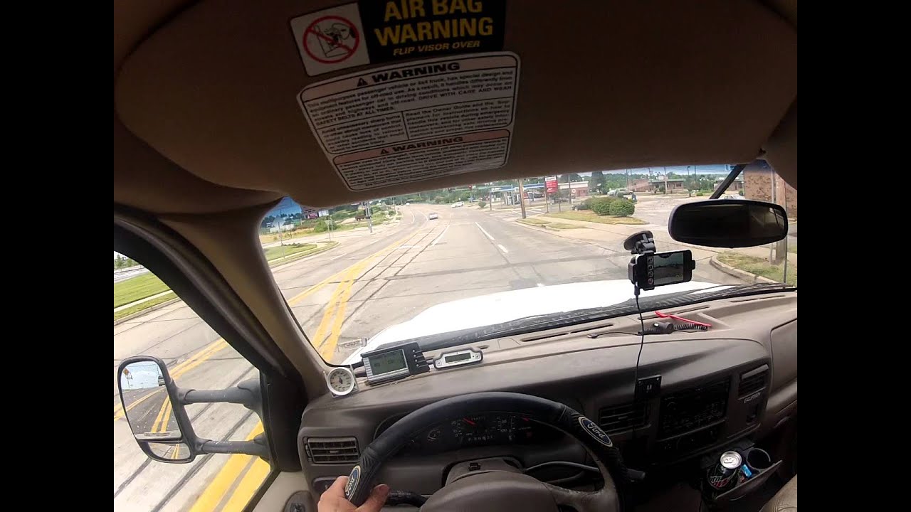 Ford Excursion GoPro Driver View