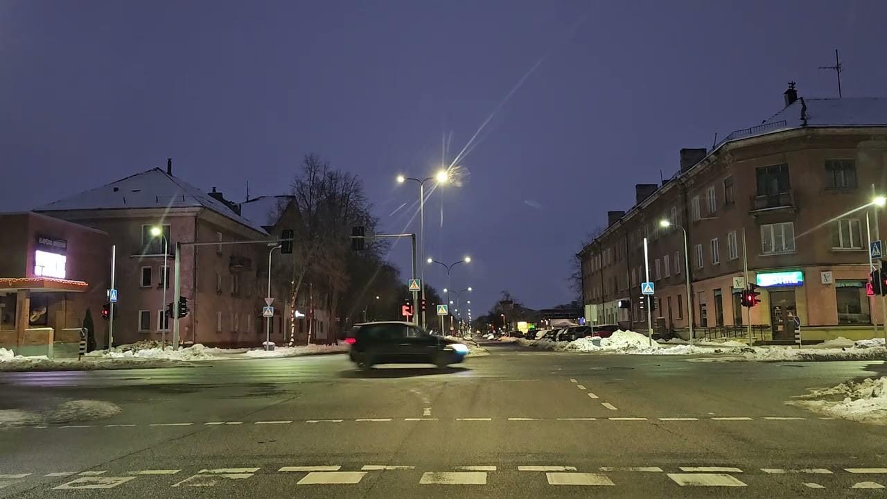 🇱🇹 Klaipėda: Naikupės g. - Minijos g. -8°C 2026 m. sausio 25 d. 8:03 #klaipėda