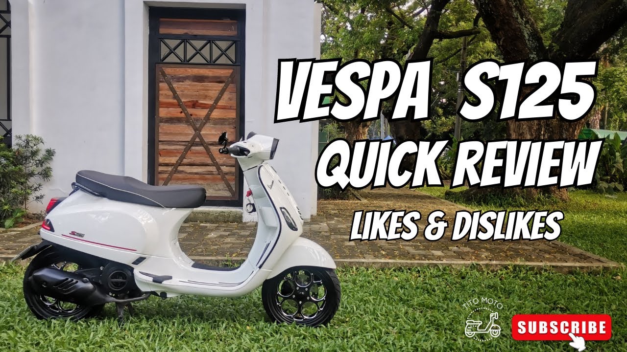 Vespa S125 Quick Review