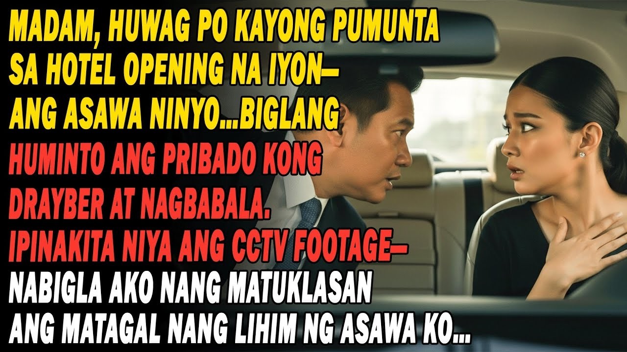 Hinabol Ko Asawa Ko Sa Hotel Opening—Nagbabala Ang Drayber, Ipinakita Ang CCTV; Nabunyag Ang Totoo😱