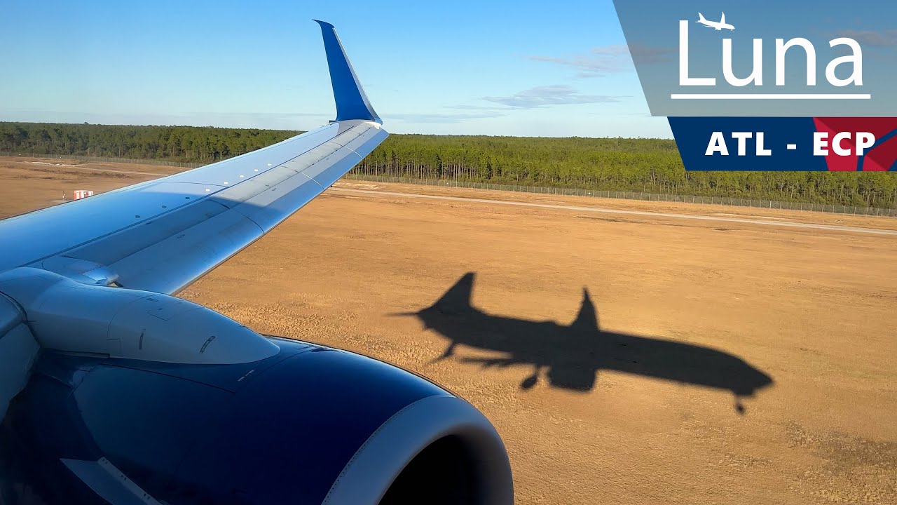 Full Flight - Delta Airlines Boeing 737-900ER Flight From Atlanta to Panama City