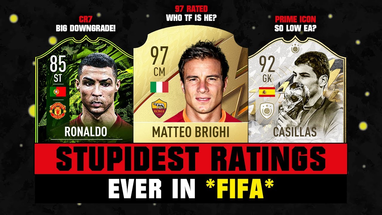 Most STUPID Player RATINGS EVER in FIFA Game! 💀😲