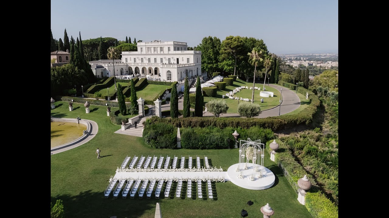 Luxury wedding in Rome