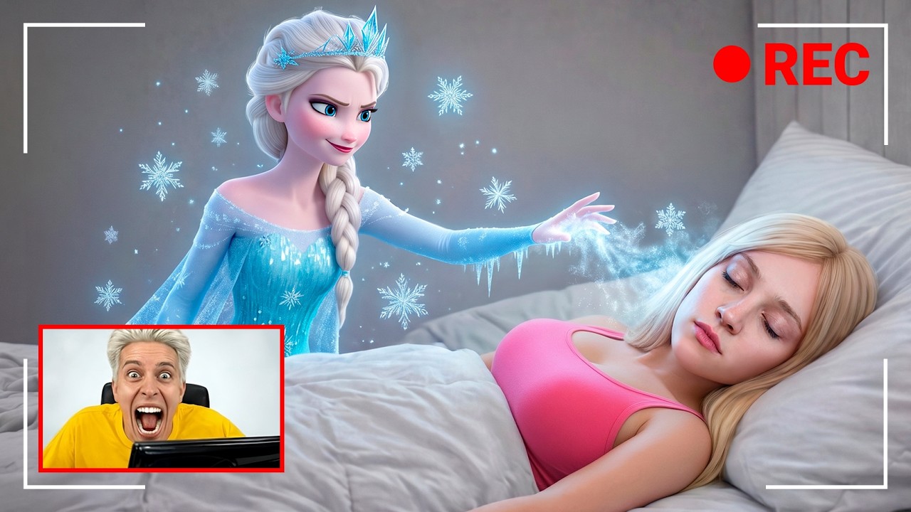 ЭЛЬЗА У МЕНЯ ДОМА в Реальной Жизни! 😨 Скрытые камеры