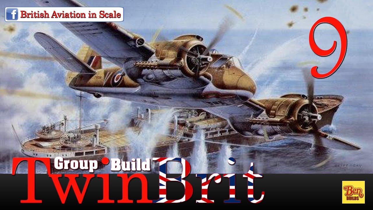 Ben Builds - TwinBrit GB - Bristol Beaufighter MkVI - Финальная презентация