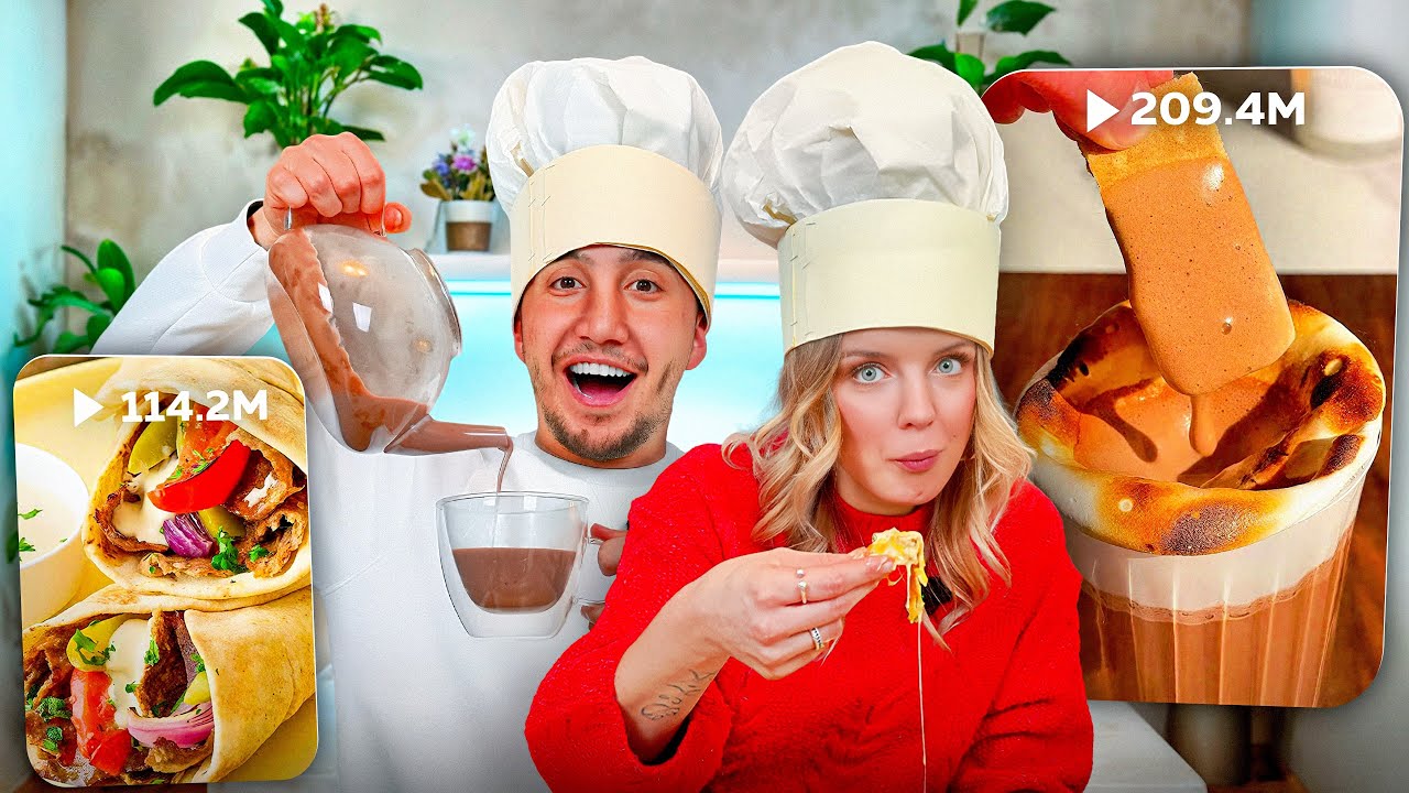 جربنا اشهر وصفات الترند على تيك توك ! 👨‍🍳👩‍🍳