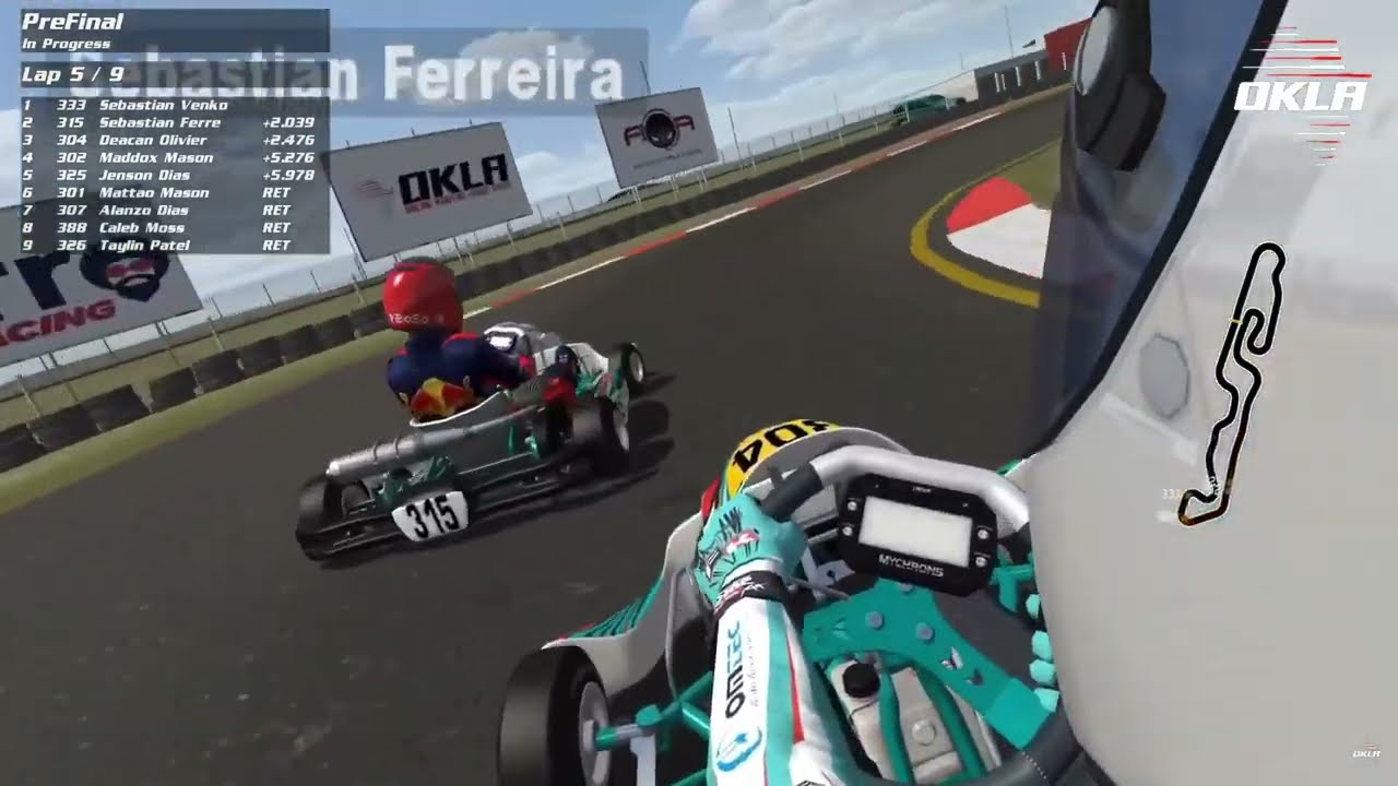 OKLA Kart Racing Pro Season 4 Round 3 Juniors | Killarney