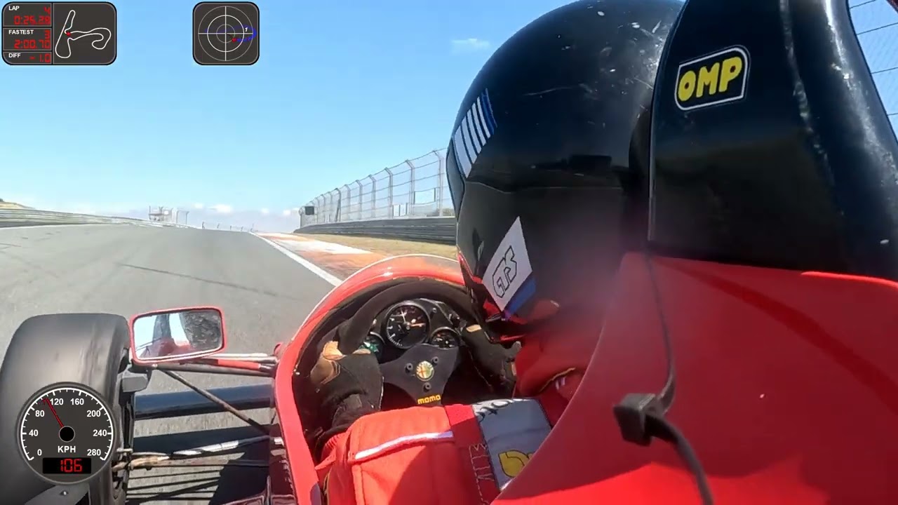 Spettacolo Sportivo 2025 Demo Monoposto F3 Dallara 986 alfa novamotor 4