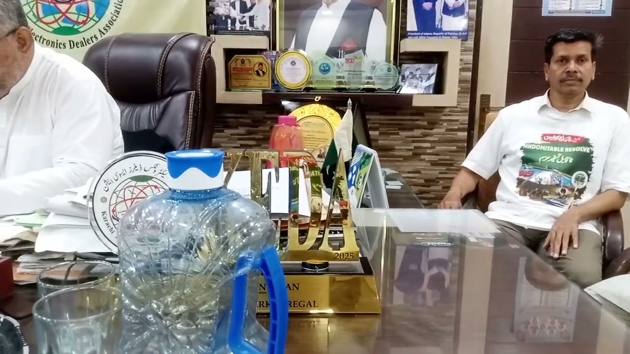 President Keda Rizwan Irfan CEO Pem News Ameer Hamza And Ghulam Abbas 