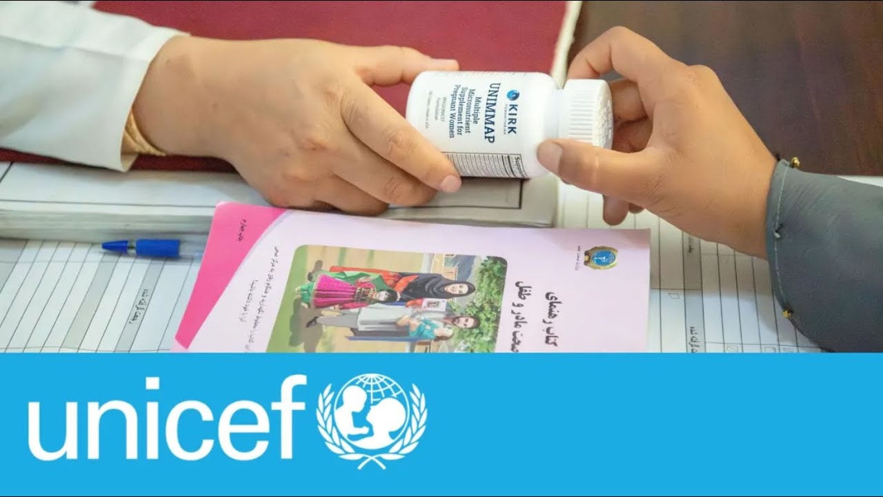 Micronutrients for mums 💙 | UNICEF Afghanistan