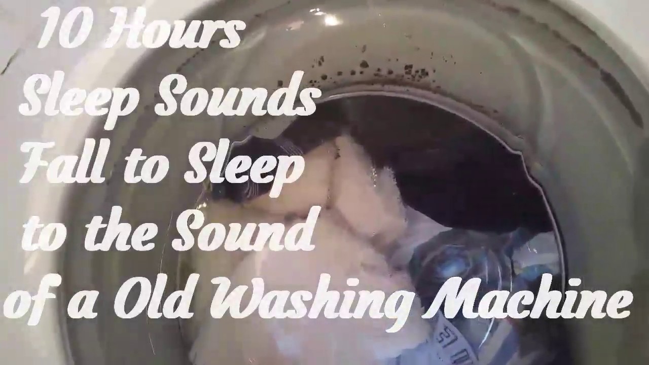 Washing Machine Sound [ASMR]10 Hours/Suono Rilassante della Lavatrice+CITY Sound/White Noise