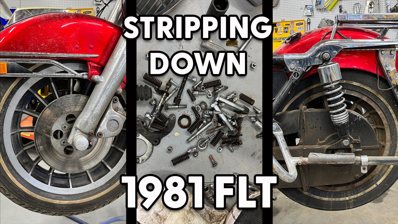 What Parts are Still For Sale on this Red Harley 1981 FLT!