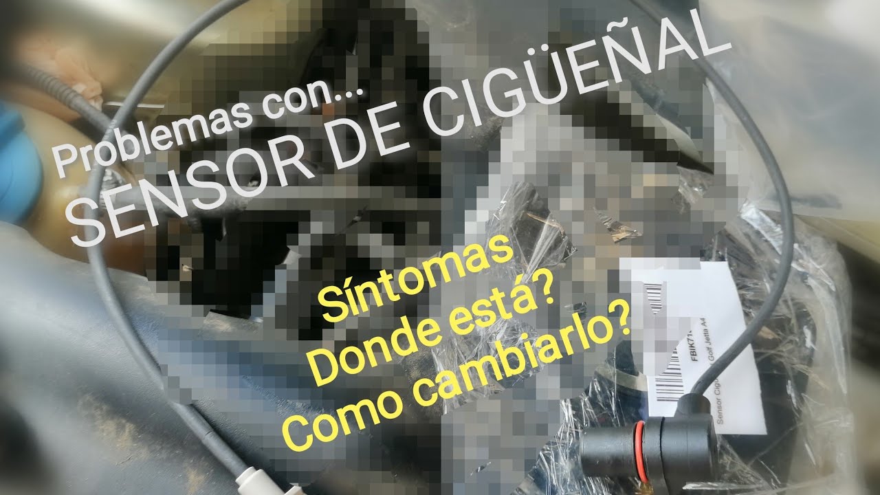 SENSOR DE CIGUEÑAL JETTA A4 | Problemas, dónde está y cómo se cambia.