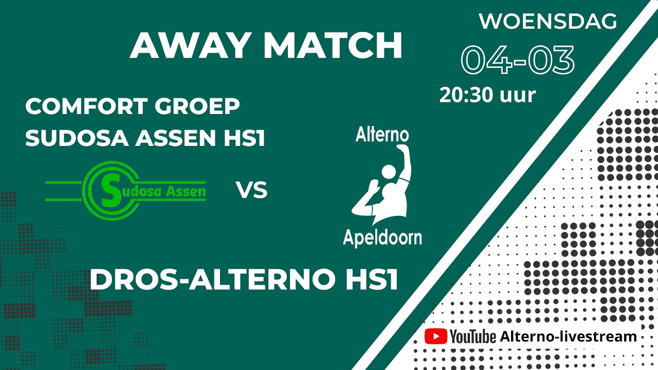 Comfort Groep Sudosa Assen HS1 - Dros Alterno HS1