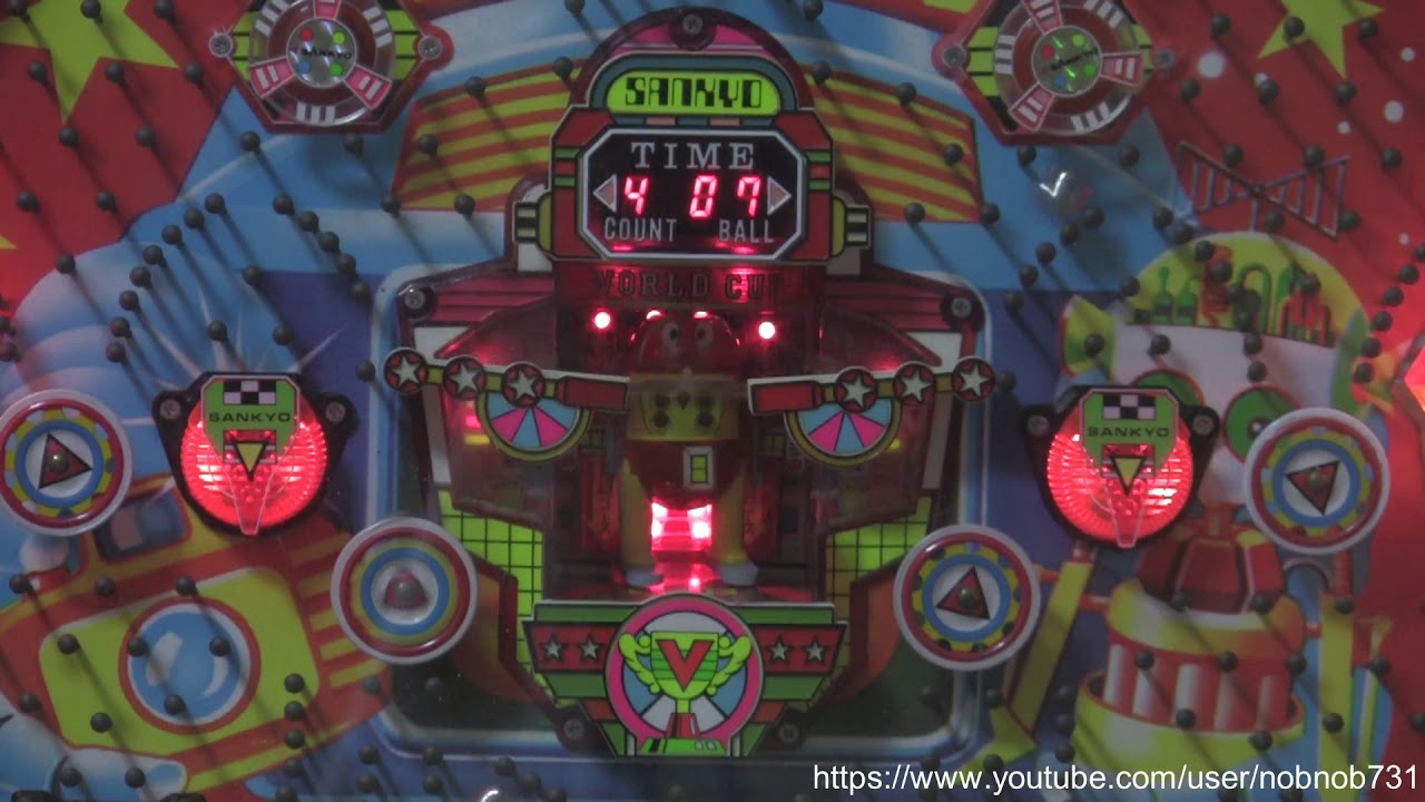 ロボスキーⅠ（三共）　【旧要件　羽根物　飛行機台　懐かしのパチンコ　懐かしの名機】