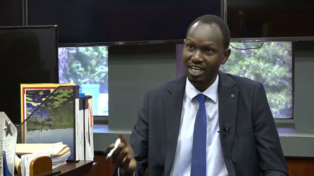 Hon. Agak Achuil Lual- Minister of Finance and Planning