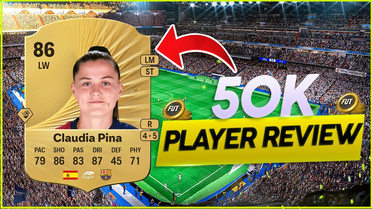 86 Rated Claudia Pina | FC 26 Ultimate Team Player Review !