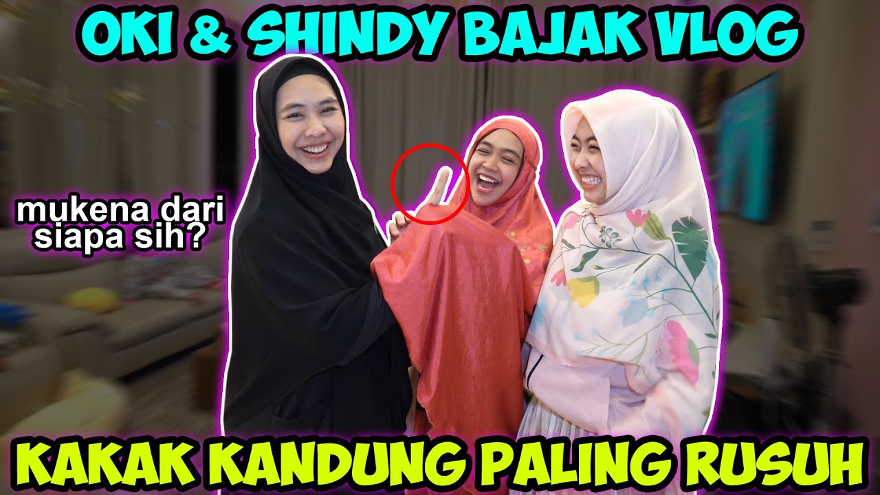 MBA OKI & MBA SHINDY DIAM-DIAM BAJAK VLOG RICIS!! Bongkar Semua..