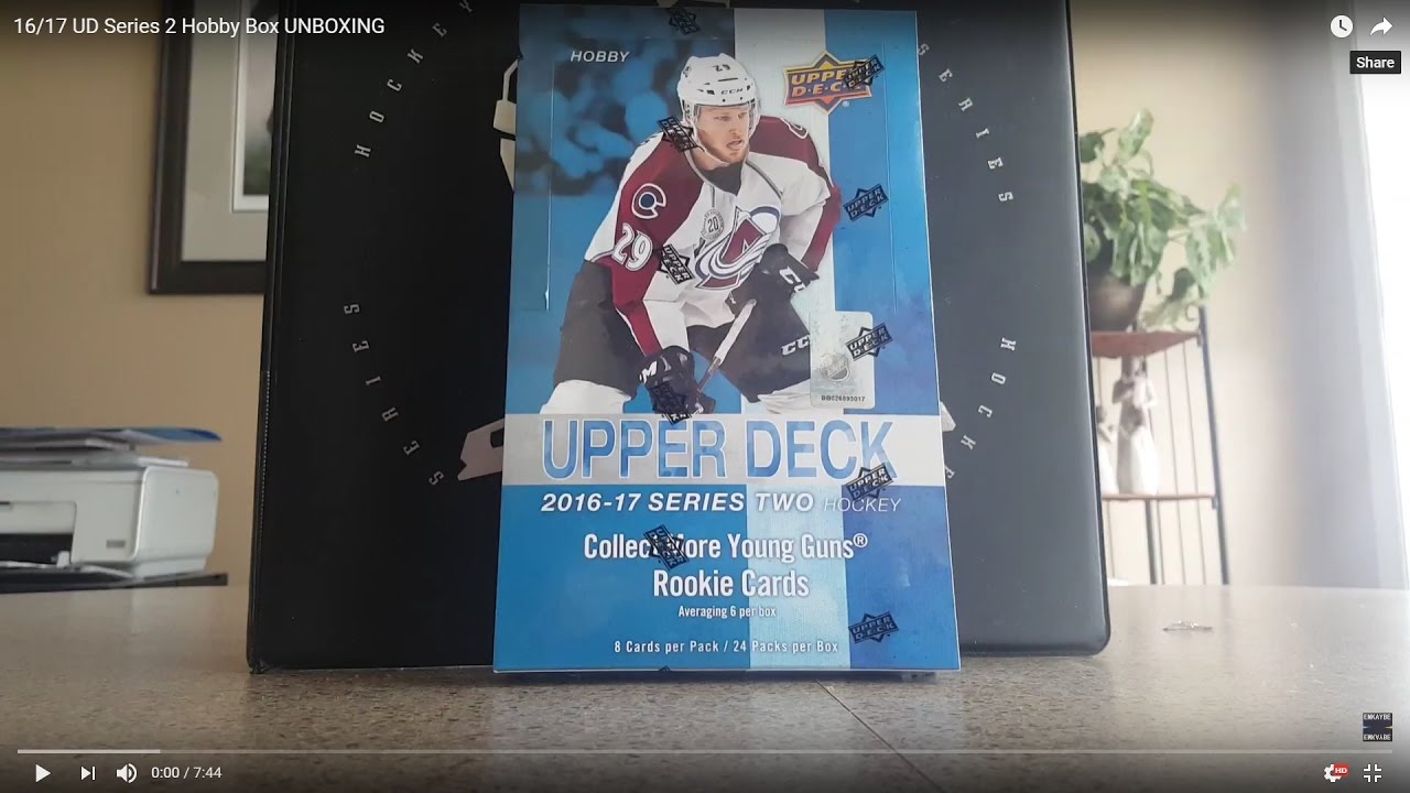 16/17 UD Series 2 Hobby Box UNBOXING