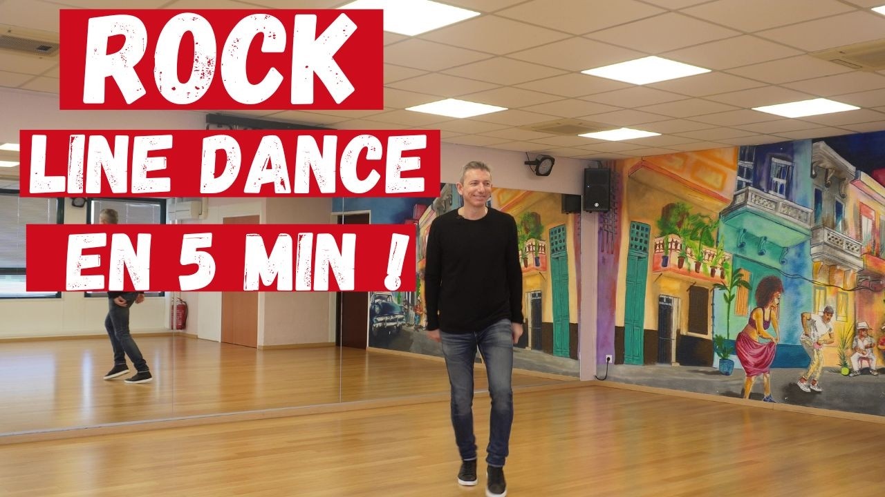 🔥 Maîtrisez cette danse en ligne de rock en 5 minutes chrono ! 💃🕺