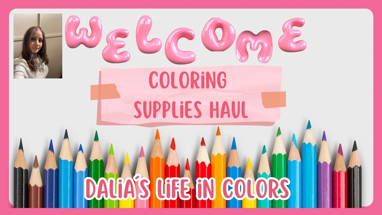 Colortube 11 Small coloring book haul  2 books flip through
