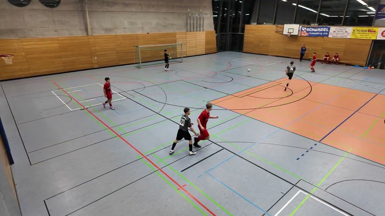 Hallenturnier des SV Germania Gornau in SpG mit dem FV Amtsberg B-Jugend