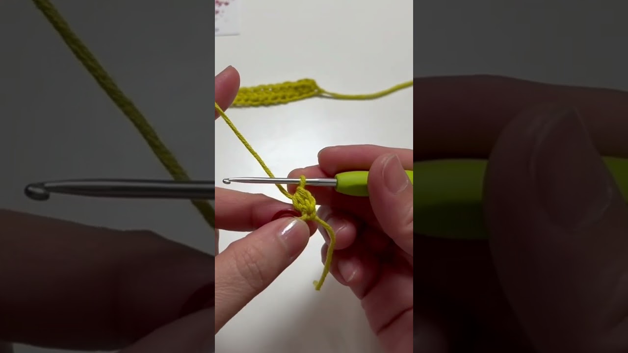 Foundation Half Double Crochet (Fhdc)