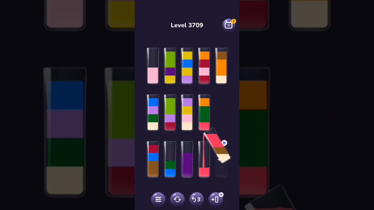 Love Water Level 3706 to Level 3710