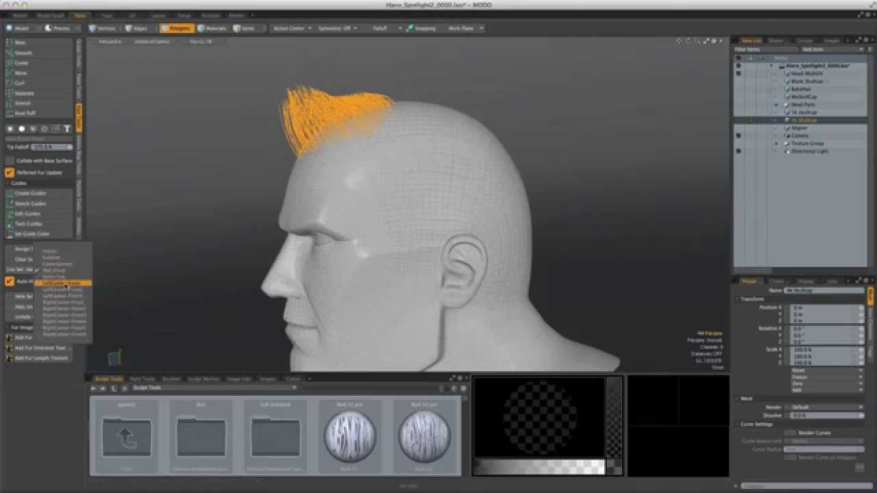 MODO - Hair and Fur