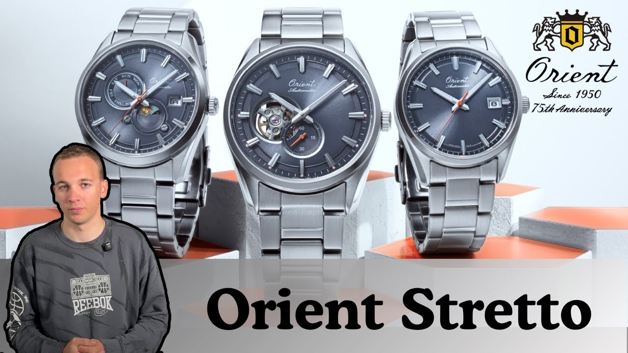 ORIENT Stretto LIMITED EDITION — новые модели к 75-летнему юбилею | Style-Time
