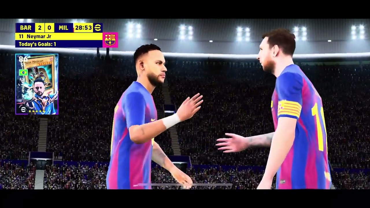 The MOST INSANE efootball 2026 moment BARCELONA vs AC MILLAND