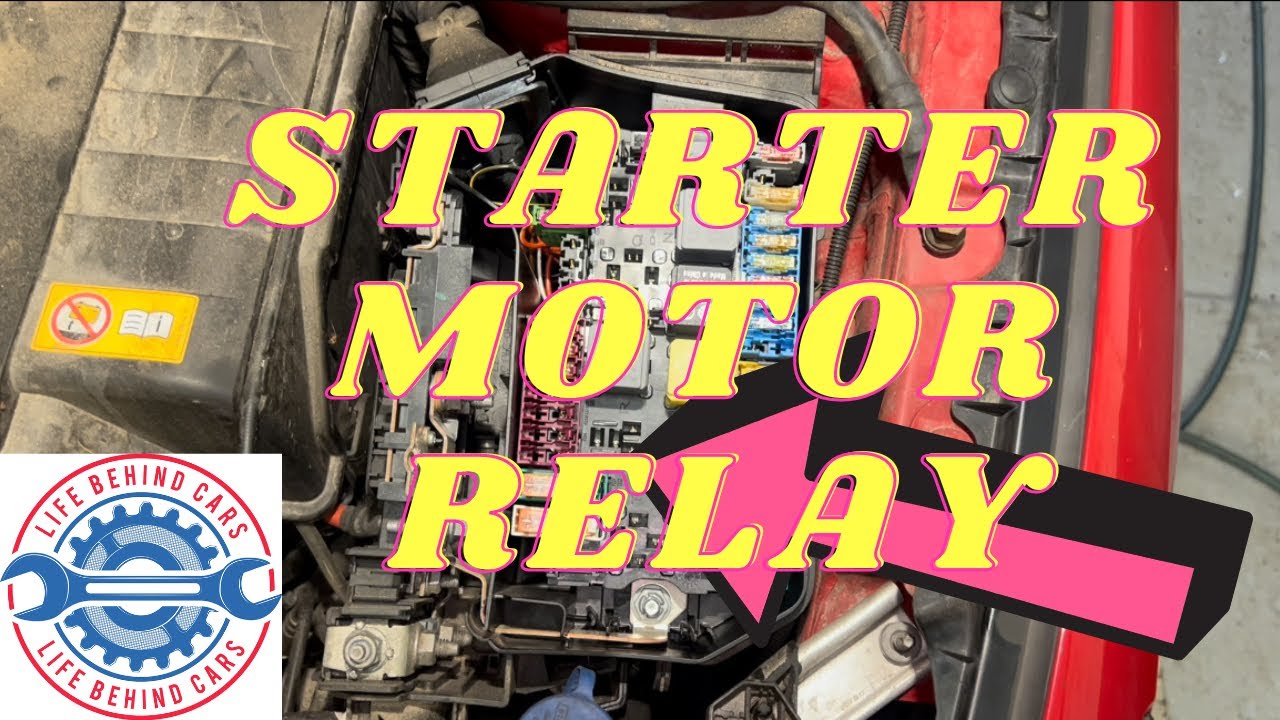 Mercedes Benz CLA Petrol 2013-2019 Starter Motor Relay