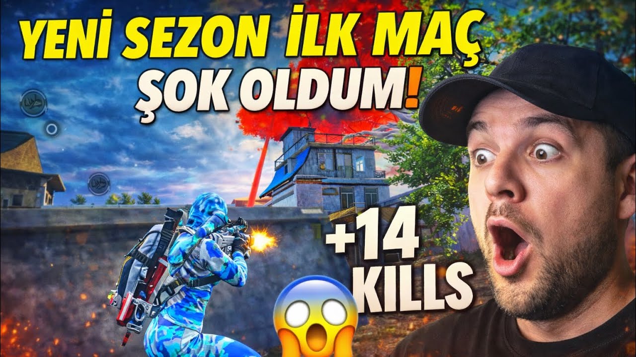 Yeni sezonun ilk maçı…ŞOK OLDUM!#pubgmobile 