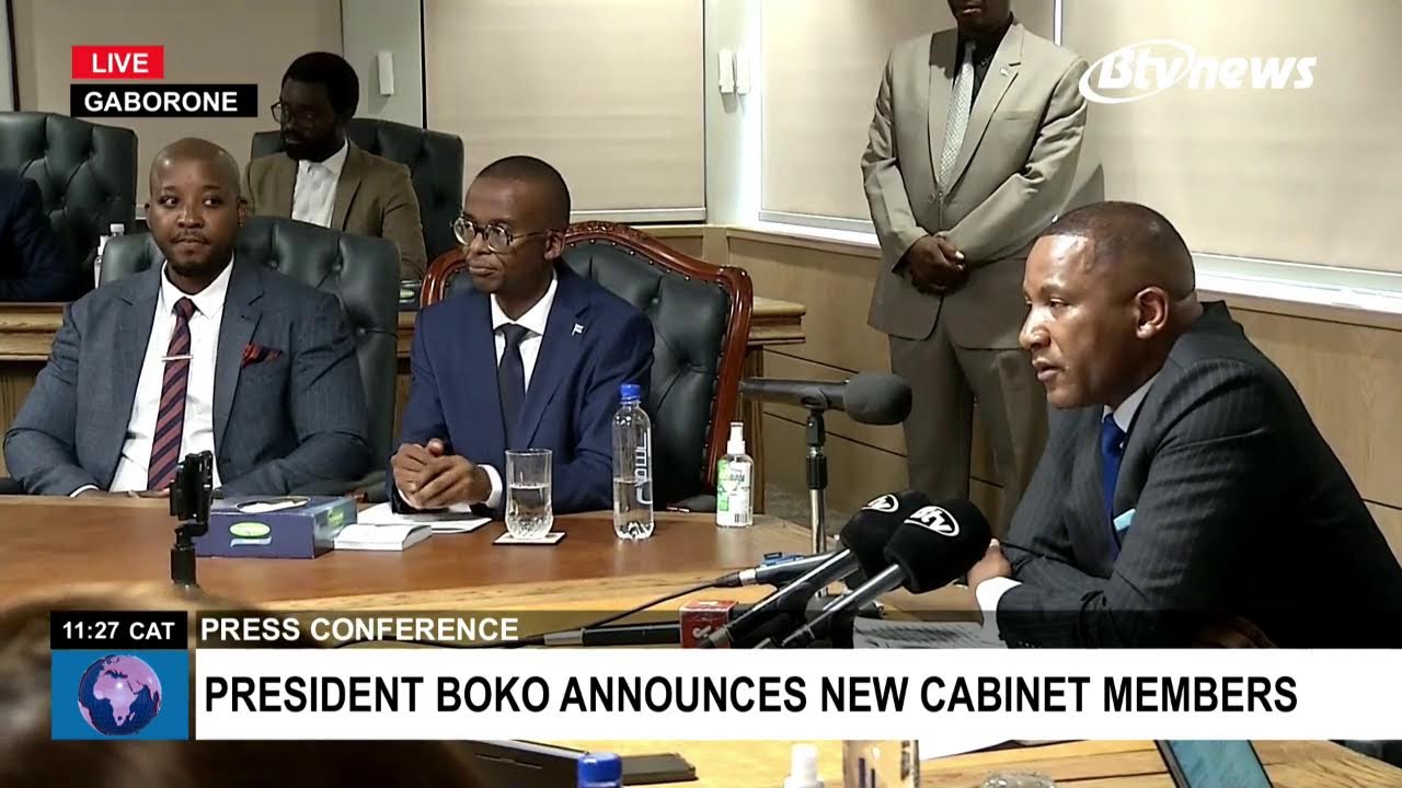 ANNOUNCEMENT OF THE CABINET