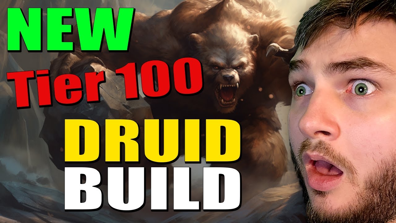 Diablo 4 - BOULDER BEAR - REPLACE PULVERIZE! (Druid Build)