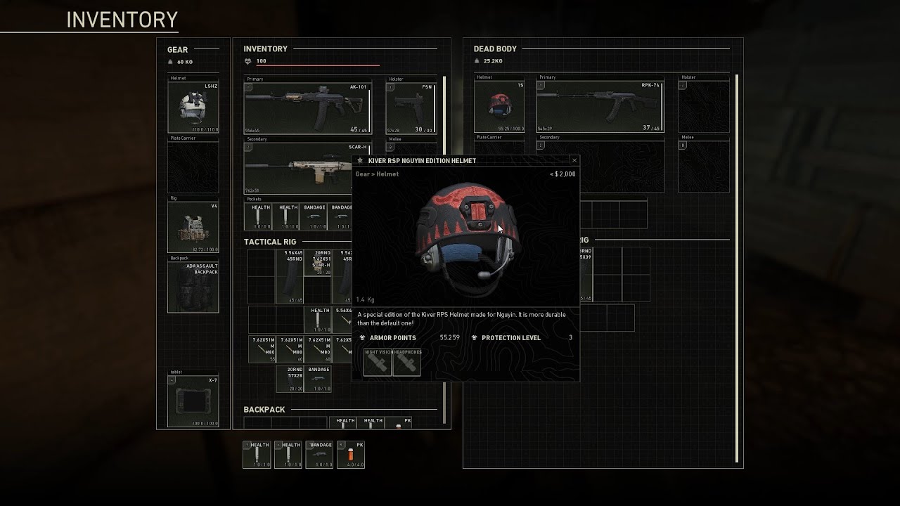We take the bunker boss head erm helmet | Incursion Red River