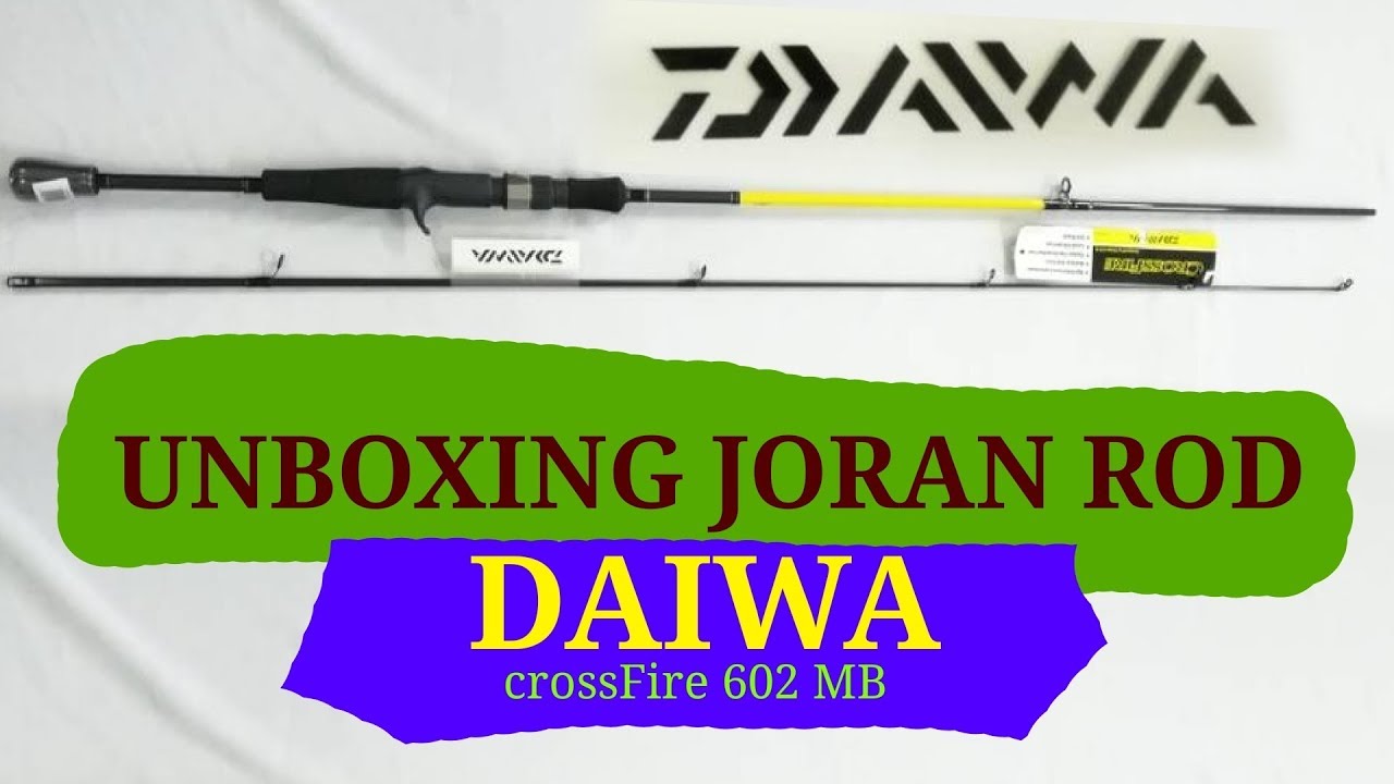 UNBOXING joran daiwa crossFire