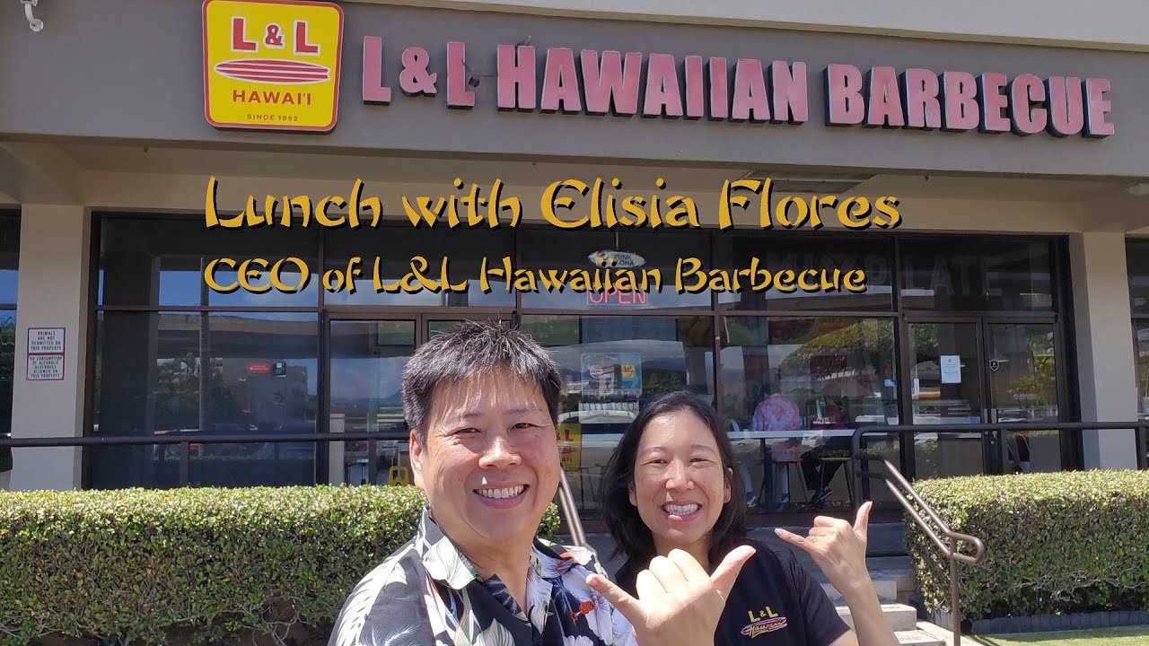 Lunch with Elisia Flores, CEO of L&L Hawaiian Barbecue