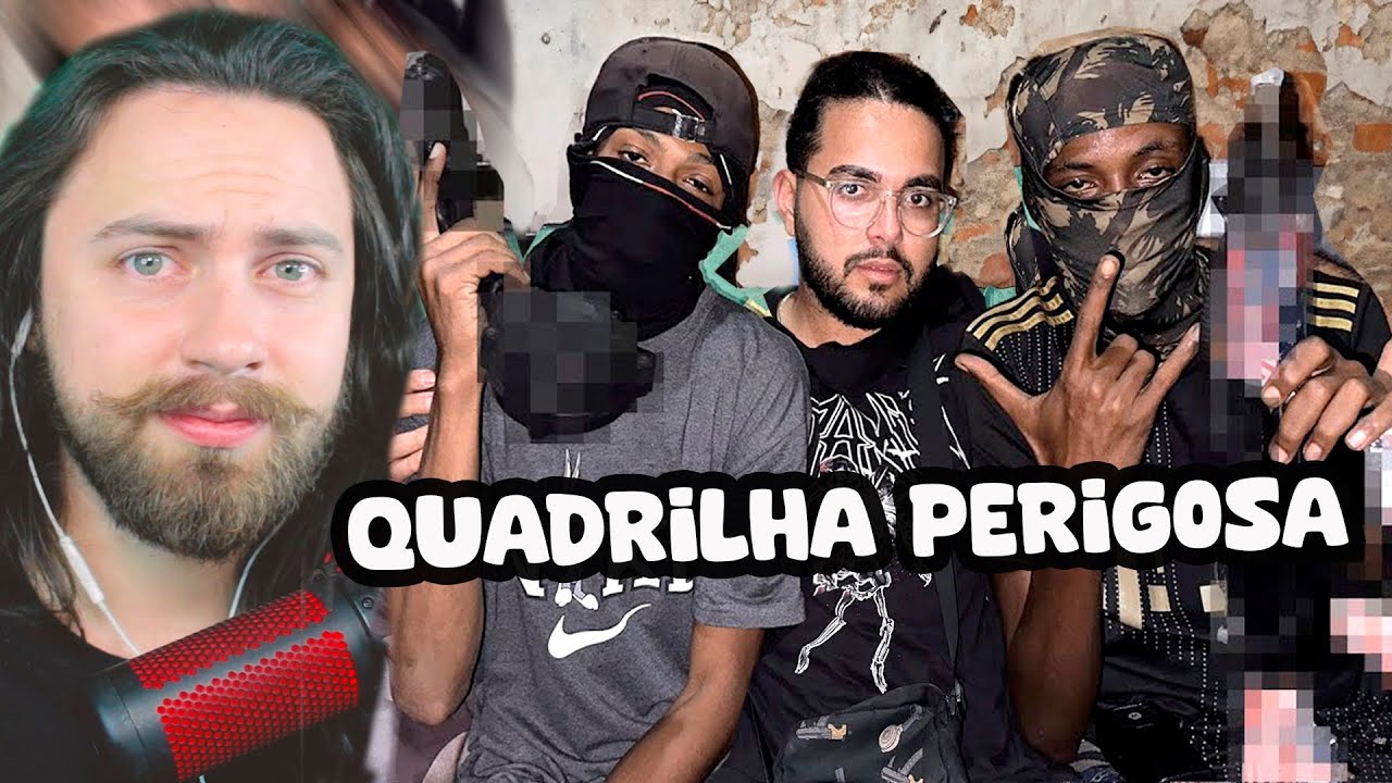 gringo passa dia com QUADRILHA mais PERIG0SA de RJ