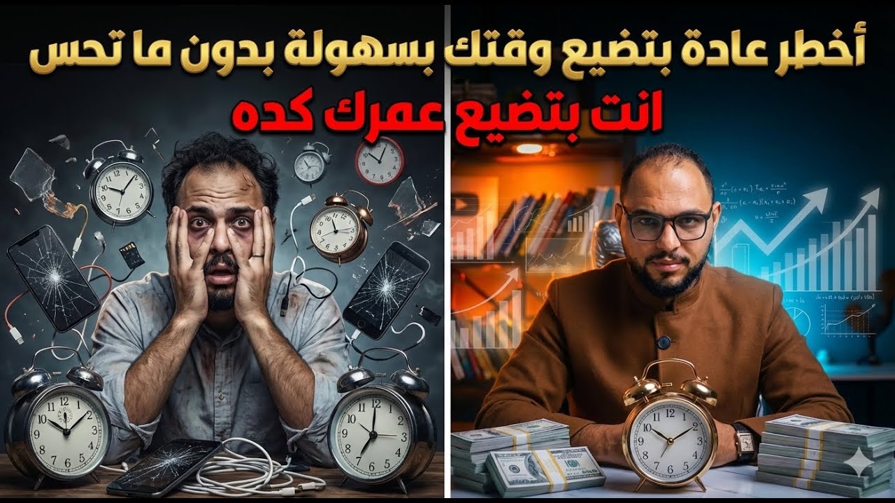 اخطر عاده بتضيع واقتك بسهوله بدون ماتحس