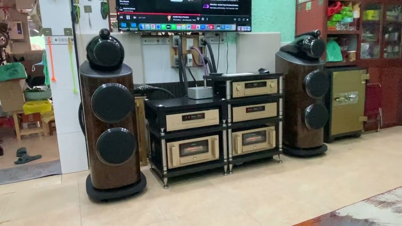 A 300 Accuphase 100w Class A 💎💎 + B&W 801 D4 Signature   800w 💎💎 + C 3900 Accuphase 💎💎