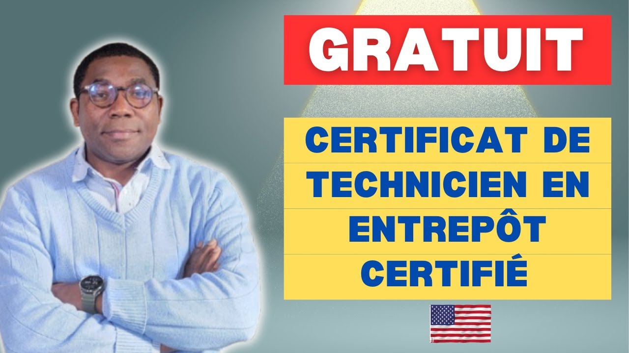Formation gratuite et obtenir un certificat d'entrepôt certifié: OSP