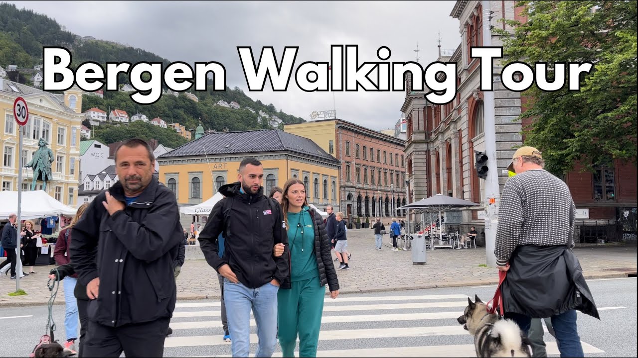Walking Tour of Bergen: Bryggen to Byparken Tram Station