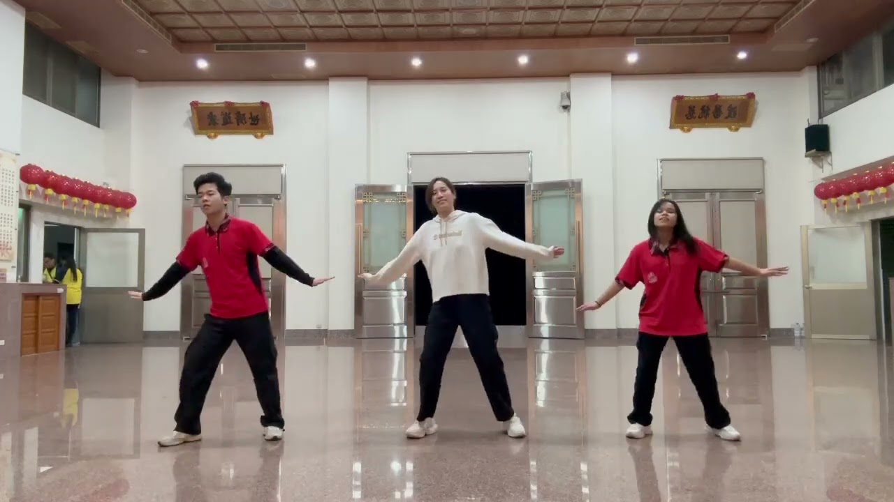 練跳 鏡面（福氣馬上來）