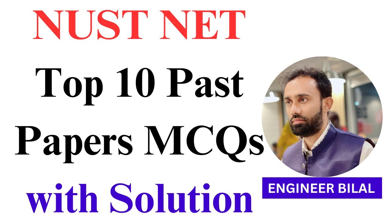 NUST NET Top 10 Most Repeated MCQs with Solutions || NUST Entry Test Preparation Physics Past Papers