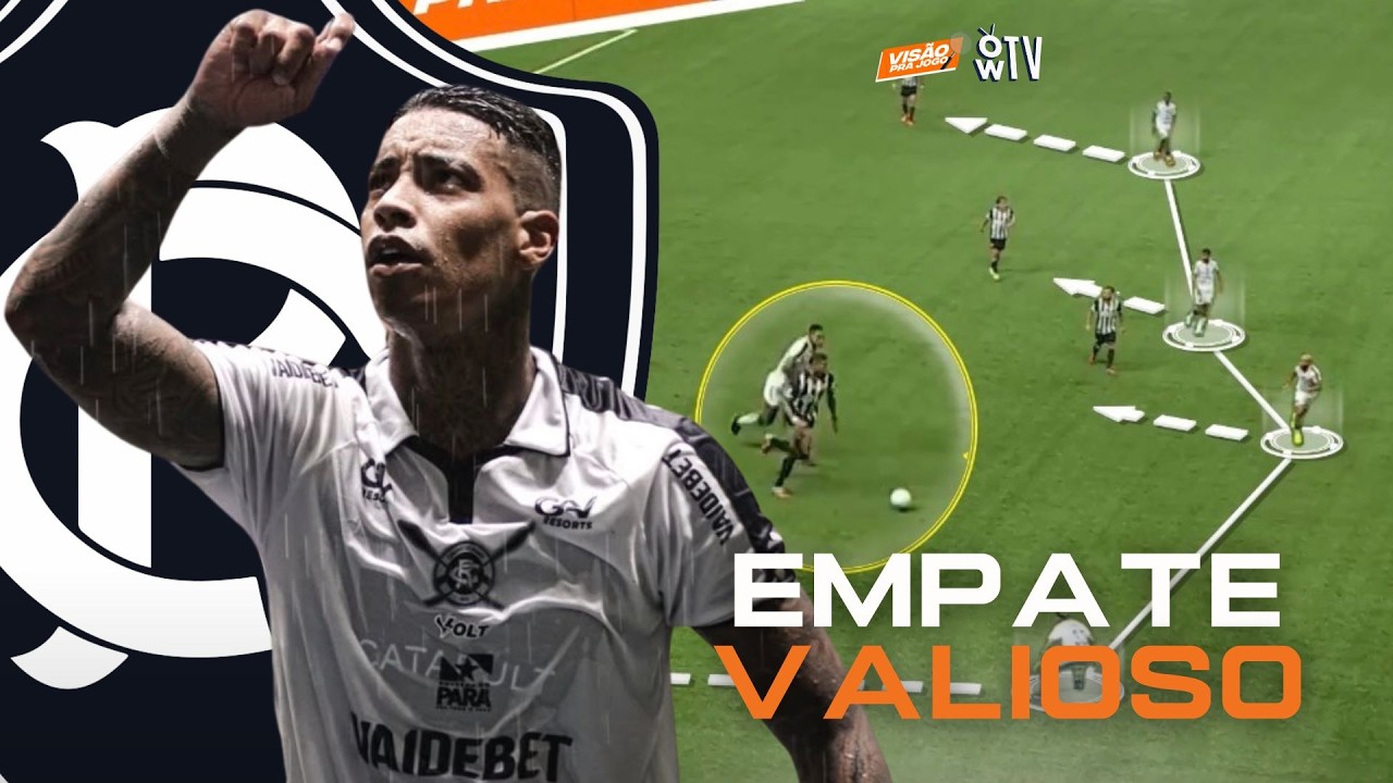 ATLÉTICO-MG 3x3 REMO: ENTENDA COMO O LEÃO AZUL CONQUISTOU UM EMPATE IMPORTANTE!