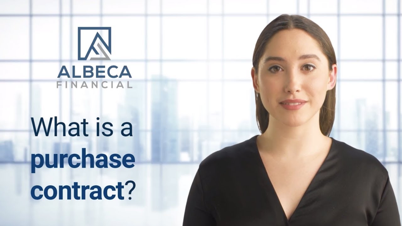 What is a purchase contract? | Albeca Financial
