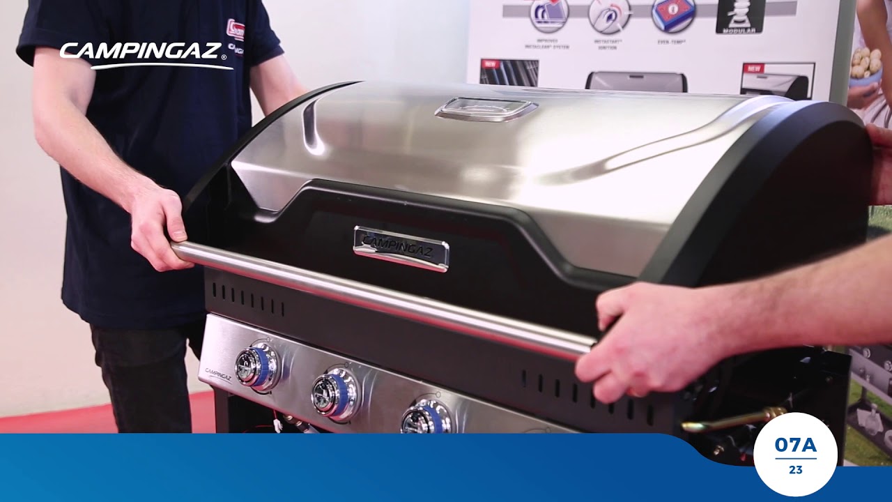 CAMPINGAZ® BARBACOA DE GAS: MONTAJE BARBACOA MASTER SERIES