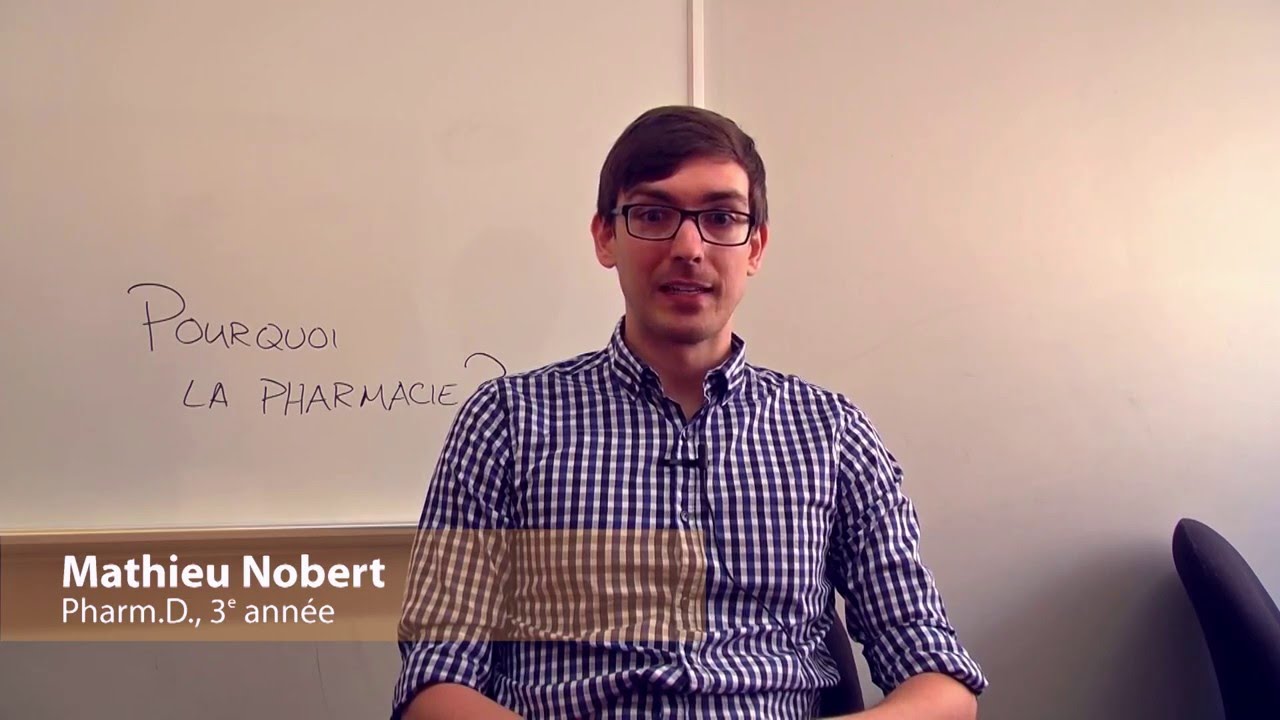 Pourquoi la pharmacie? - Université de Montréal