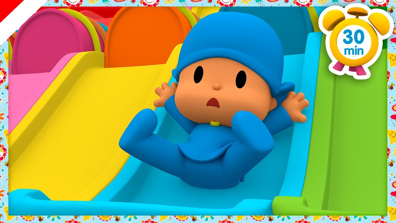 😱 Perosotan Besar yang Menakutkan! (30 menit) | Pocoyo 🇮🇩 - Saluran Resmi | Kartun untuk Anak-Anak!
